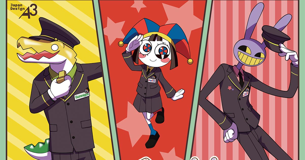 アメイジングデジタルサーカス 東京キャラクターストリート まとめ売り アメイジング・デジタル・サーカス』POP UP SHOP in 東京キャラクター