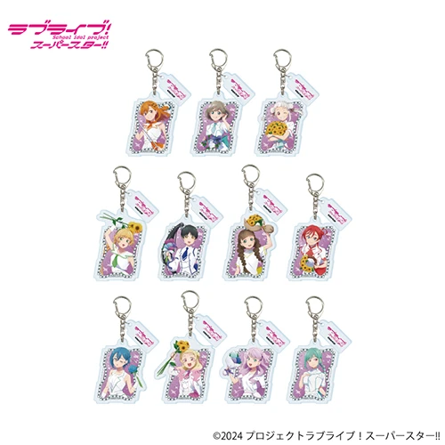 [通販限定]パーツ付きアクリルキーホルダー(トレーディング)(セット4)