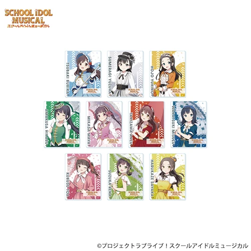 アクリルカード(トレーディング)(セット6)