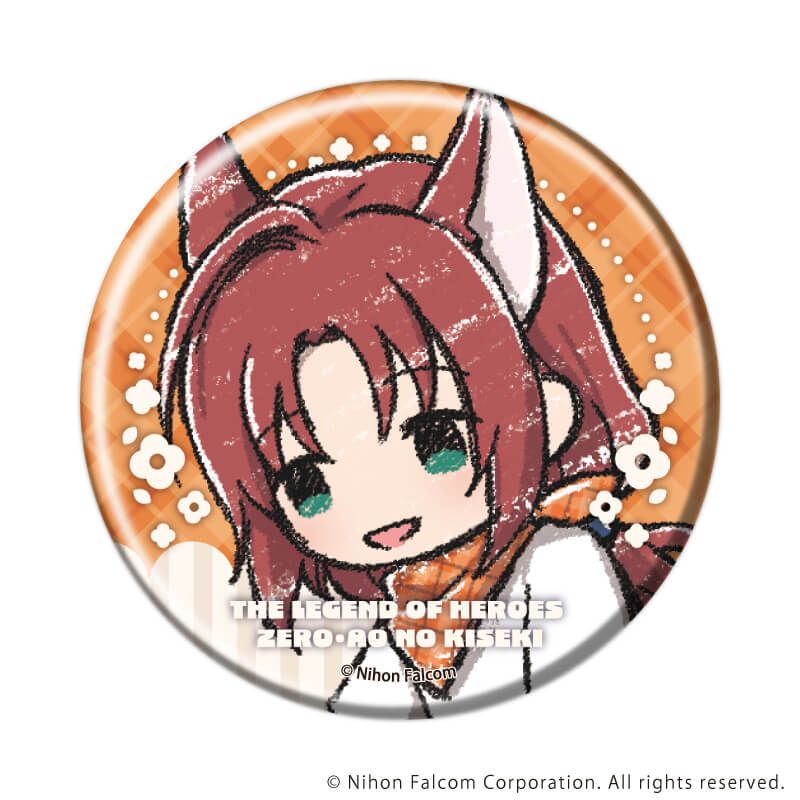 缶バッジ「英雄伝説 零/碧の軌跡」01/ブラインド(9種)(グラフアートイラスト)