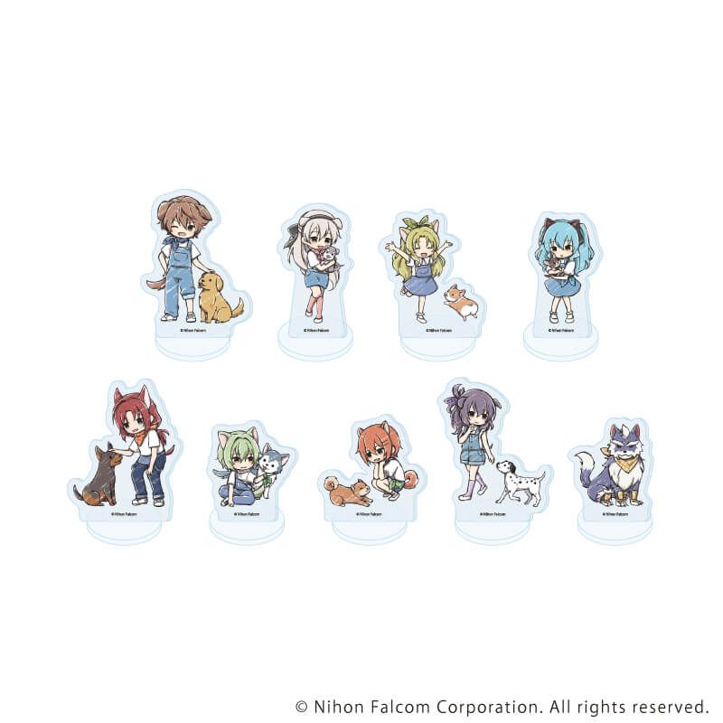 アクリルぷちスタンド「英雄伝説 零/碧の軌跡」01/コンプリートセット(全9種)(グラフアートイラスト)