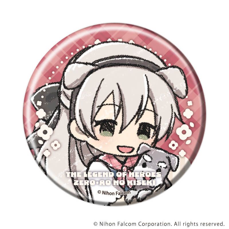 缶バッジ「英雄伝説 零/碧の軌跡」01/コンプリートセット(全9種)(グラフアートイラスト)