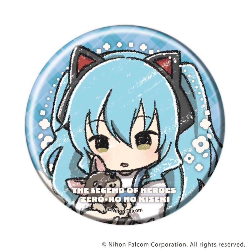 缶バッジ「英雄伝説 零/碧の軌跡」01/コンプリートセット(全9種)(グラフアートイラスト)