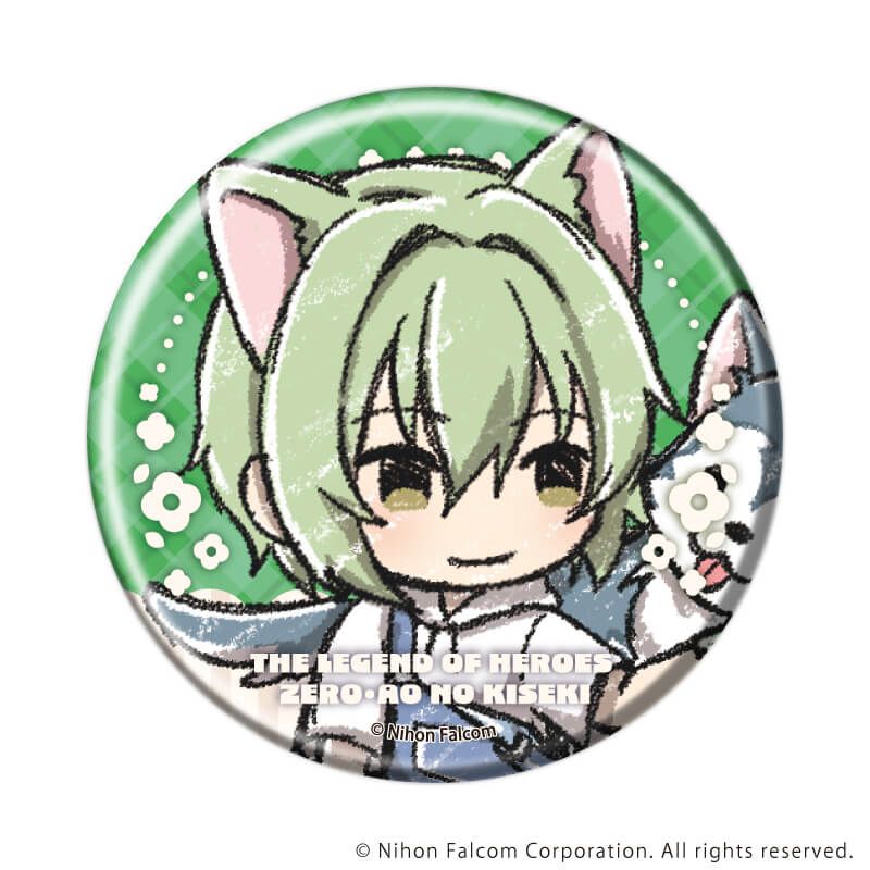 缶バッジ「英雄伝説 零/碧の軌跡」01/コンプリートセット(全9種)(グラフアートイラスト)