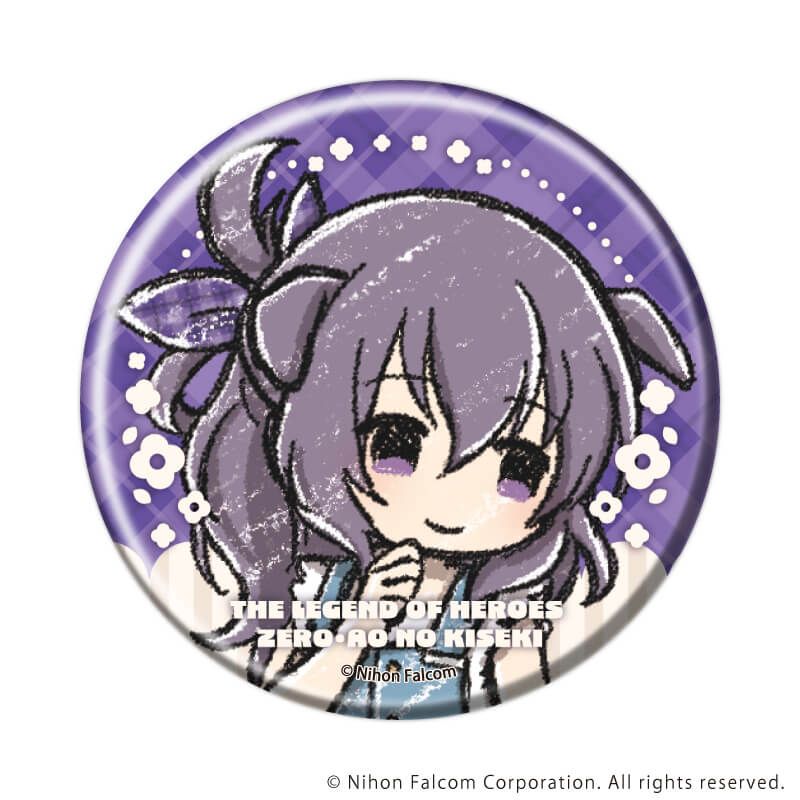 缶バッジ「英雄伝説 零/碧の軌跡」01/コンプリートセット(全9種)(グラフアートイラスト)