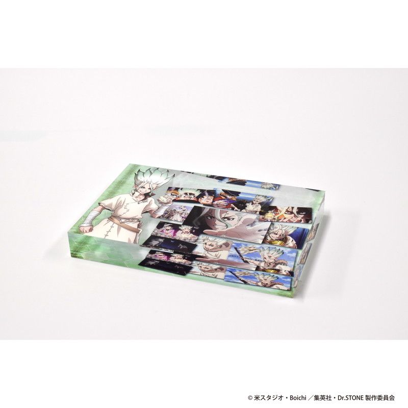 メモリーブロック「Dr.STONE」01/石神千空(場面写イラスト)