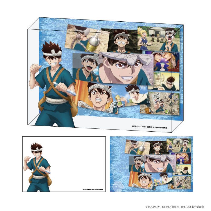 メモリーブロック「Dr.STONE」02/クロム(場面写イラスト)