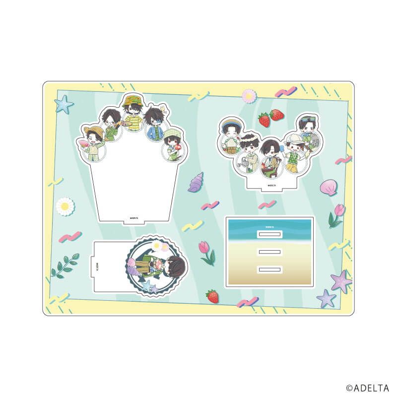 アクリルジオラマ「大穢」03/バカンスver. (グラフアートイラスト)