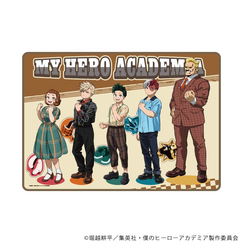 僕のヒーローアカデミア　ビッグブランケット　アメリカンレトロVer.