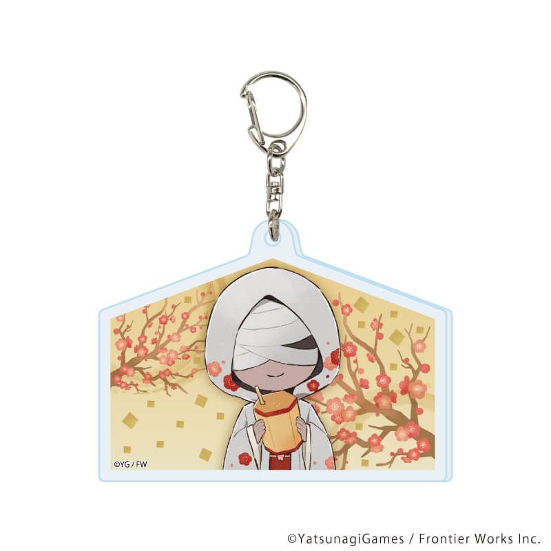 アクリルキーホルダー「文字化化」01/正月ver. コンプリートセット(全8種)(グラフアートイラスト)