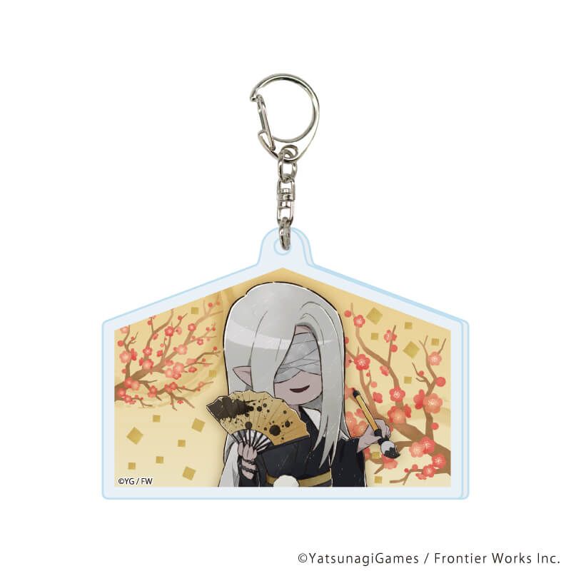 アクリルキーホルダー「文字化化」01/正月ver. コンプリートセット(全8種)(グラフアートイラスト)