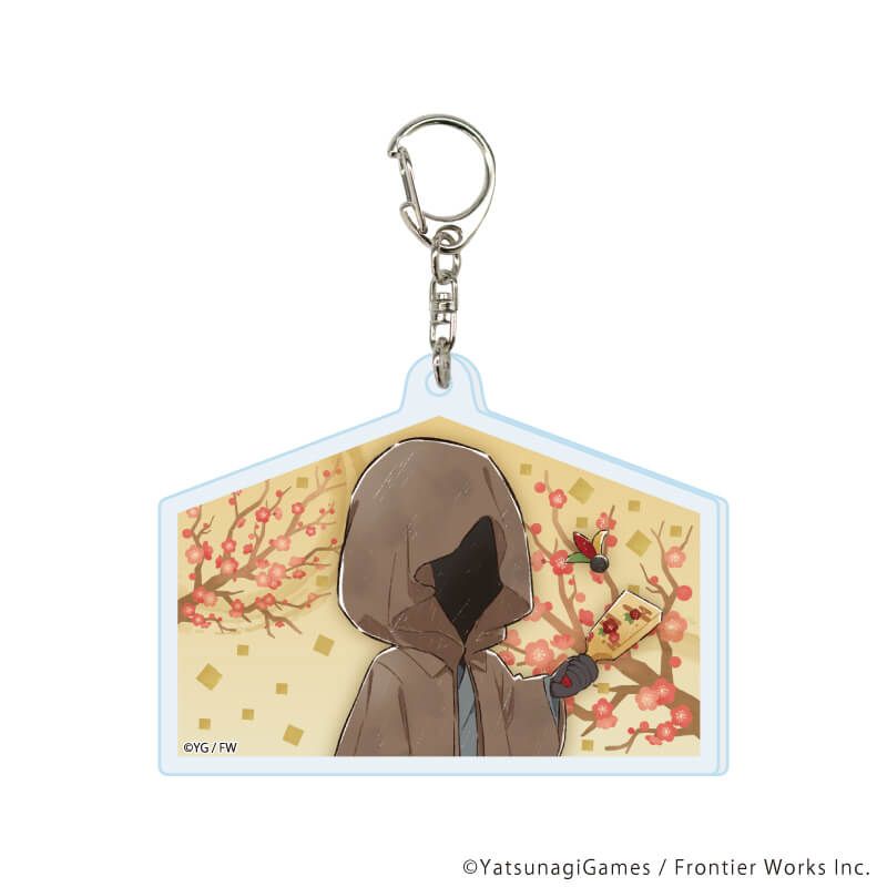 アクリルキーホルダー「文字化化」01/正月ver. コンプリートセット(全8種)(グラフアートイラスト)