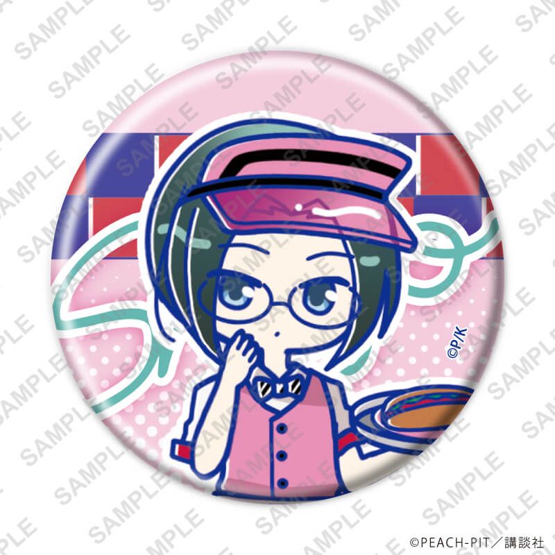 缶バッジ「しゅごキャラ！」37/アメリカンダイナーver. ブラインド(9種)(Candy artイラスト)