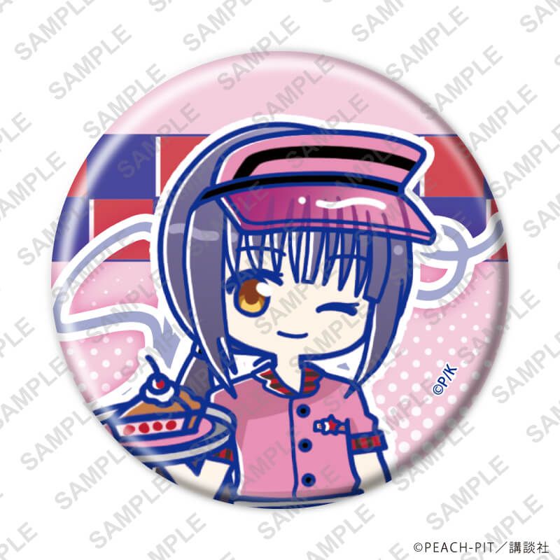 缶バッジ「しゅごキャラ！」37/アメリカンダイナーver. ブラインド(9種)(Candy artイラスト)