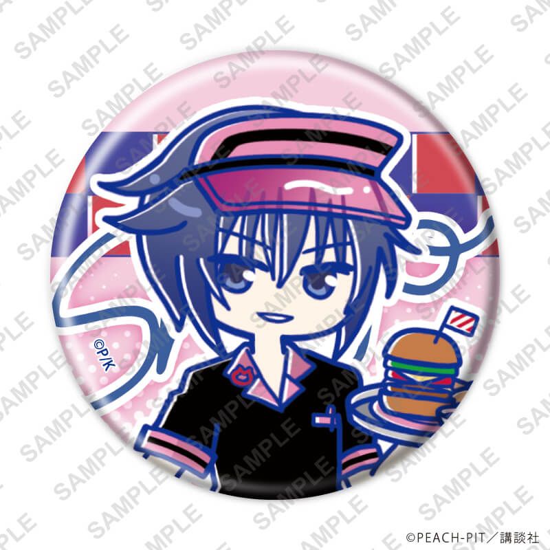 缶バッジ「しゅごキャラ！」37/アメリカンダイナーver. ブラインド(9種)(Candy artイラスト)