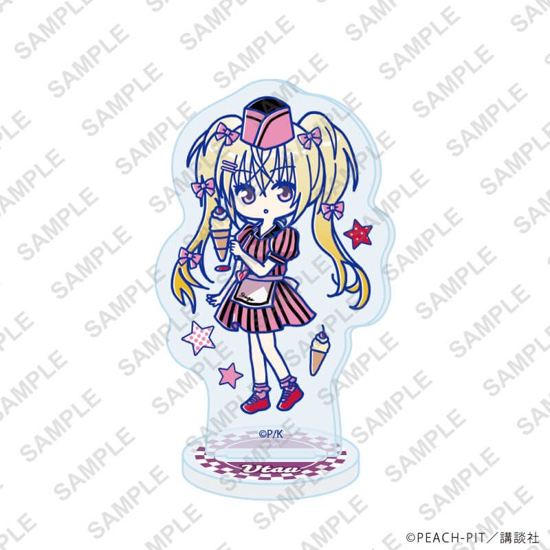 アクリルぷちスタンド「しゅごキャラ！」20/アメリカンダイナーver. ブラインド(9種)(Candy artイラスト)