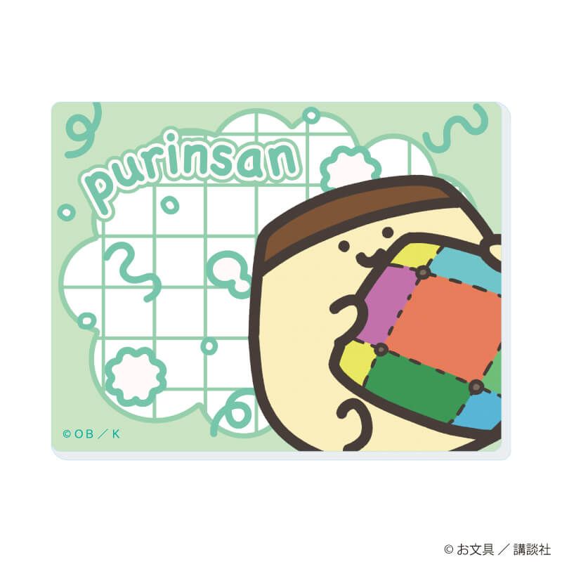 アクリルカード「お文具といっしょ」04/ごろごろver. コンプリートセット(全6種)(描き下ろしイラスト)