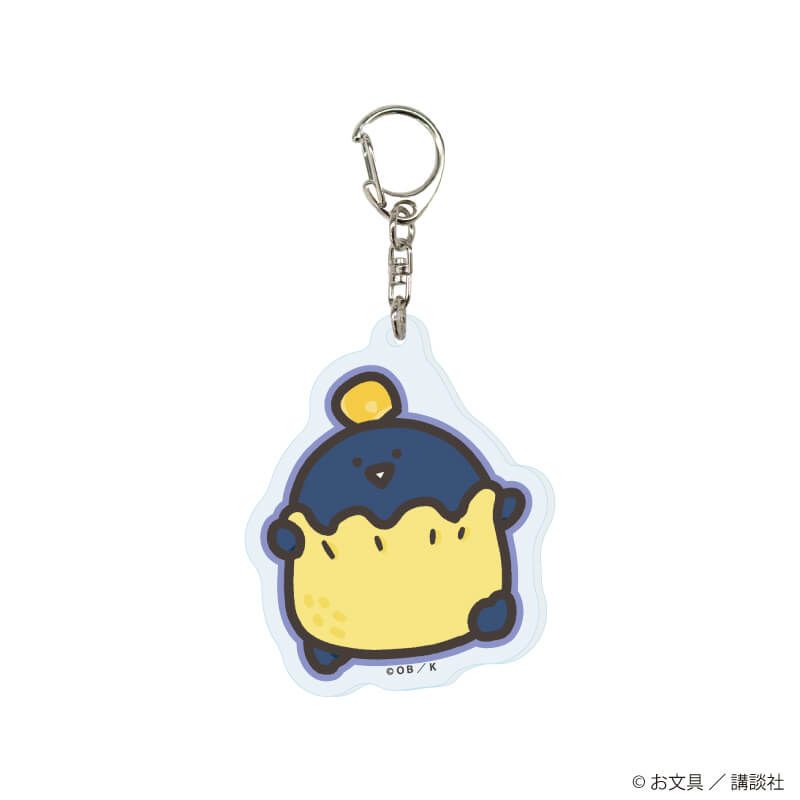 アクリルキーホルダー「お文具といっしょ」14/点心ver. コンプリートセット(全6種)(描き下ろしイラスト)