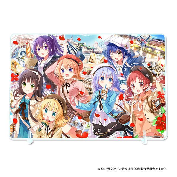 「ご注文はうさぎですか？ BLOOM」 BIGアクリルボード【A】