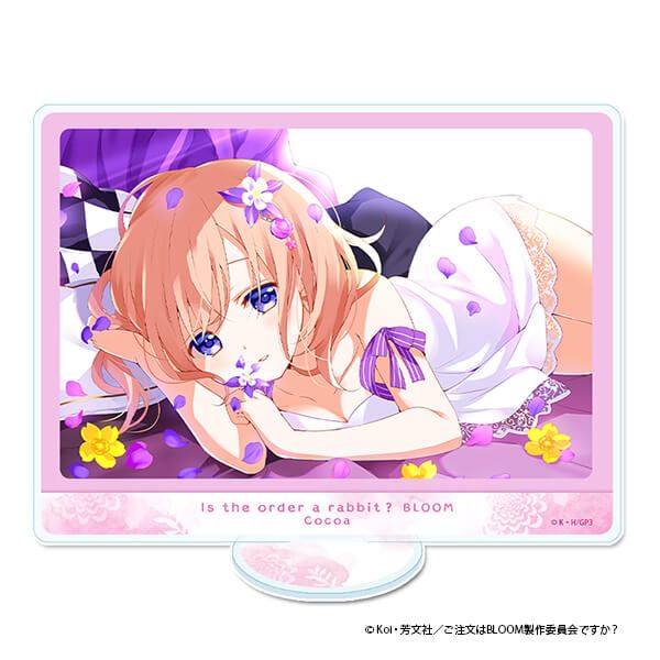 「ご注文はうさぎですか？ BLOOM」 アクリルビジュアルボード【ココア】