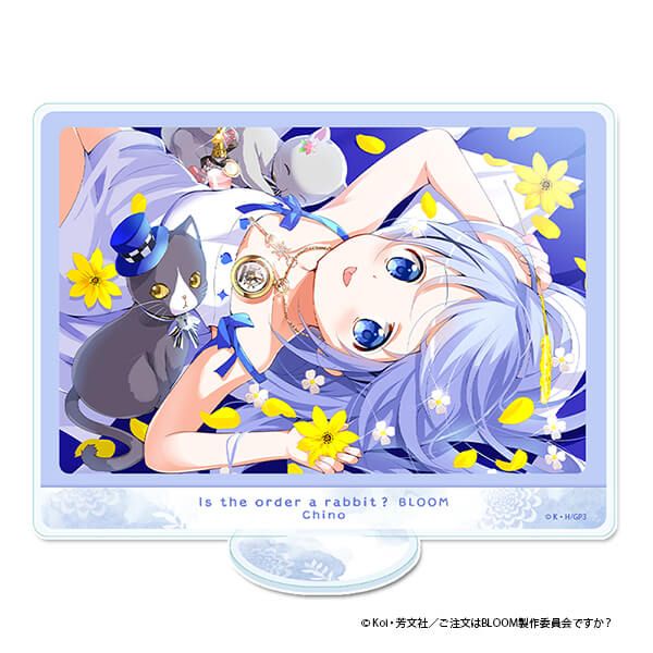 「ご注文はうさぎですか？ BLOOM」 アクリルビジュアルボード【チノ】