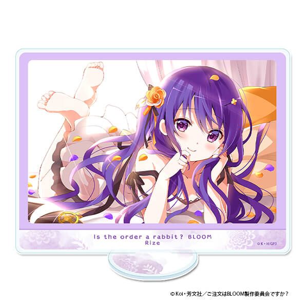 「ご注文はうさぎですか？ BLOOM」 アクリルビジュアルボード【リゼ】
