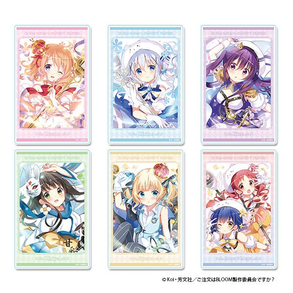 「ご注文はうさぎですか？ BLOOM」 トレーディングアクリルカード（BOX)