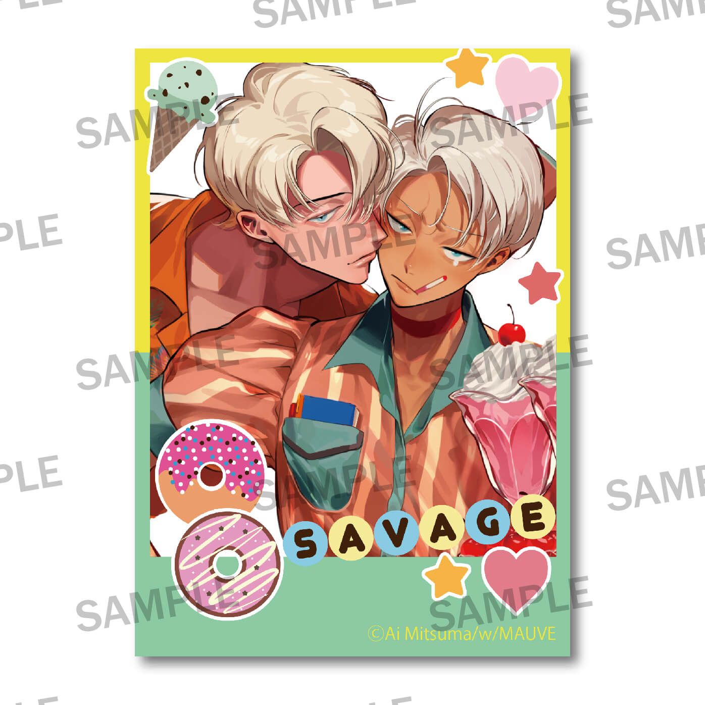 【w/MAUVEレーベル2周年記念】ロマンスは番犬と クリアカードA(デコ)