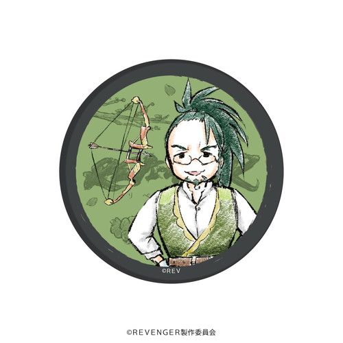 缶バッジ「REVENGER」01/コンプリートBOX(全5種)(グラフアートイラスト)