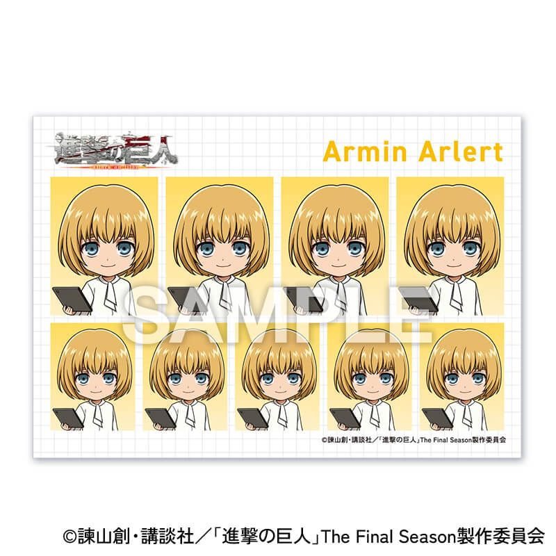 TVアニメ『進撃の巨人』証明写真風ブロマイドコンプリートセット