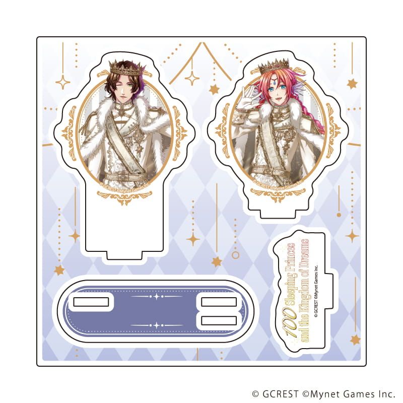 アクリルスタンドプレート「夢王国と眠れる100人の王子様」68/コーエン&コライユ(公式イラスト)