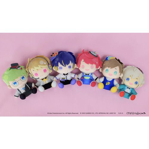 ぬいぐるみ「A3!×Sanrio characters」04/茅ヶ崎 至×ぐでたま(ミニキャライラスト)