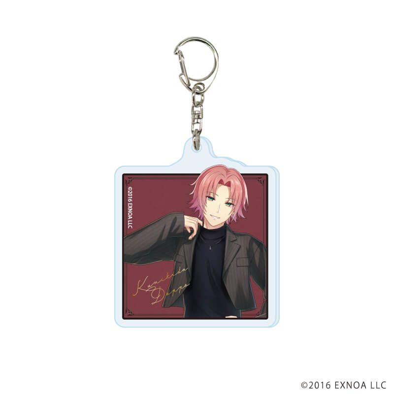 アクリルキーホルダー「文豪とアルケミスト」17/ブラックコーデver. コンプリートセット(全6種)(描き起こしイラスト)