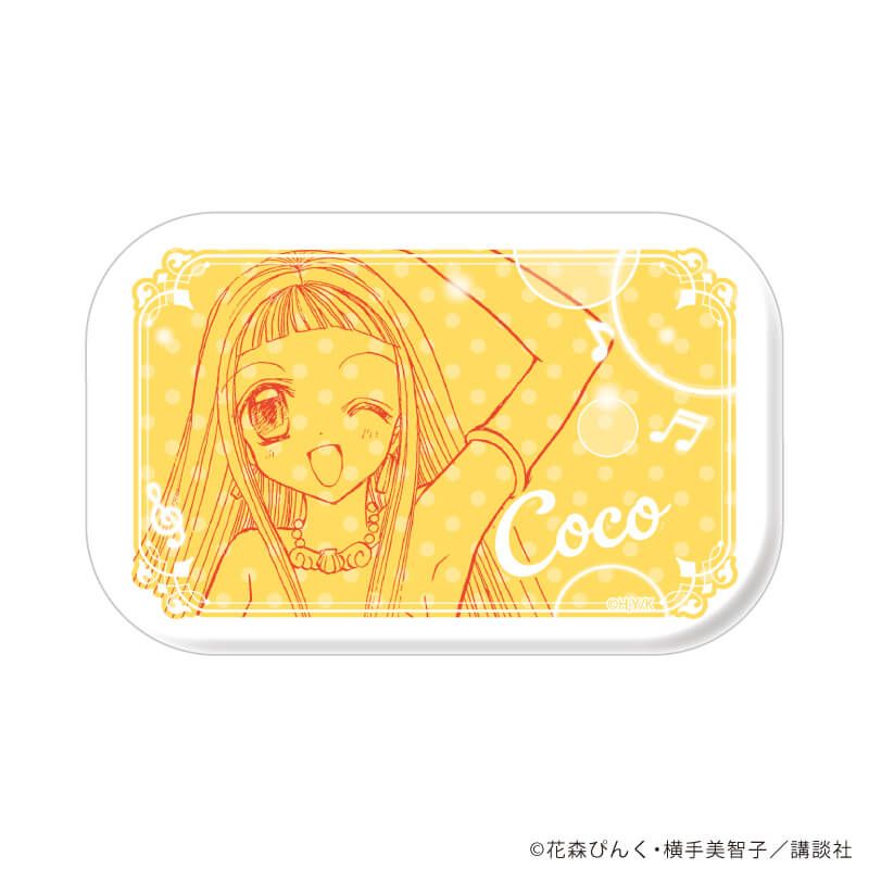 スクエア缶バッジ「マーメイドメロディーぴちぴちピッチ」01/ドットデザイン ブラインド(10種)(公式イラスト)