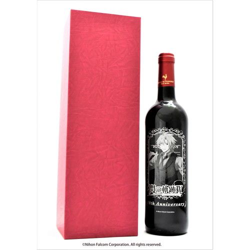 彫刻ボトル「英雄伝説 閃の軌跡IV -THE END OF SAGA-」03/クロウ・アームブラスト(公式イラスト)(赤ワイン・フランス産)【お酒】