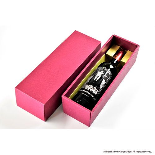 彫刻ボトル「英雄伝説 閃の軌跡IV -THE END OF SAGA-」01/リィン・シュバルツァー(公式イラスト)(赤ワイン・フランス産)【お酒】