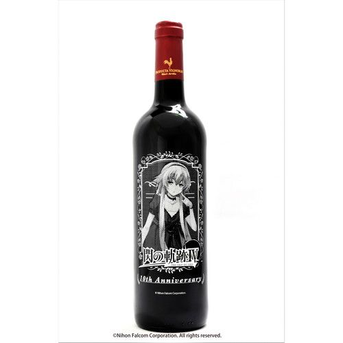 彫刻ボトル「英雄伝説 閃の軌跡IV -THE END OF SAGA-」02/アルティナ・オライオン(公式イラスト)(赤ワイン・フランス産)【お酒】