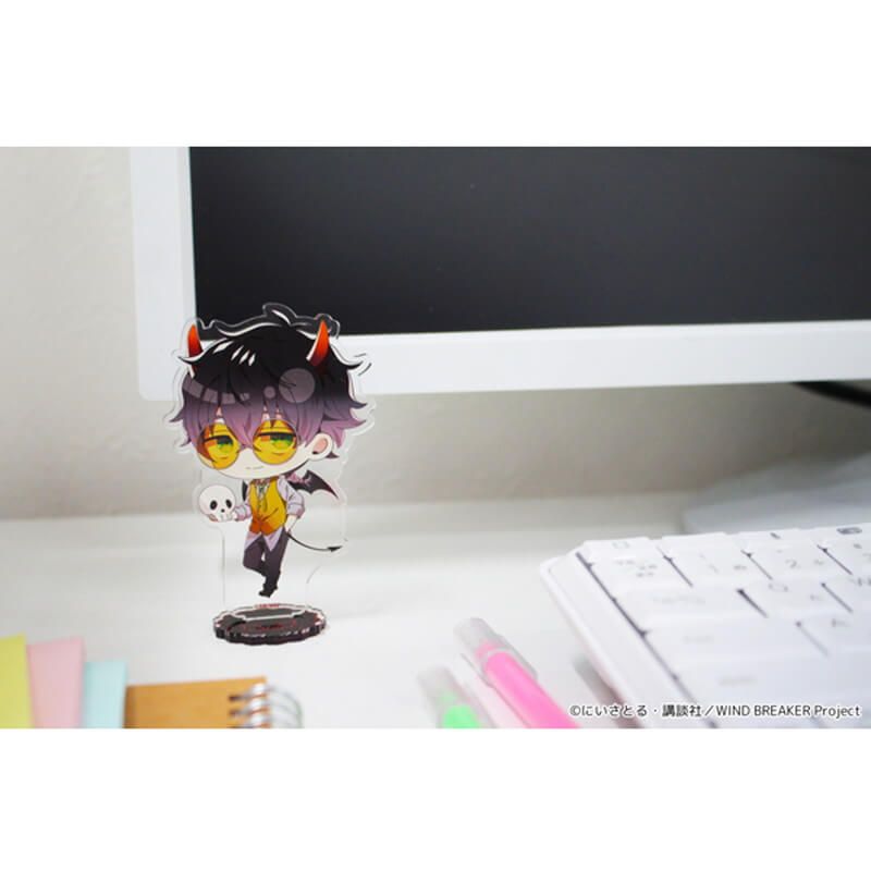 WIND BREAKER　ぷちちょこアクリルスタンド【十亀 条】天使と悪魔ver.