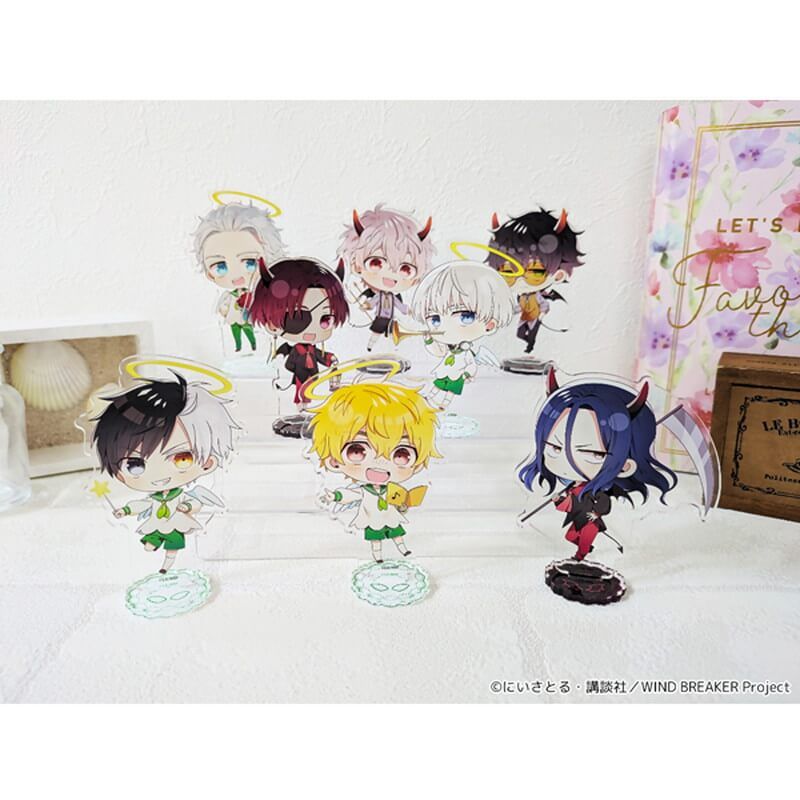 WIND BREAKER　ぷちちょこアクリルスタンド【楡井秋彦】天使と悪魔ver.