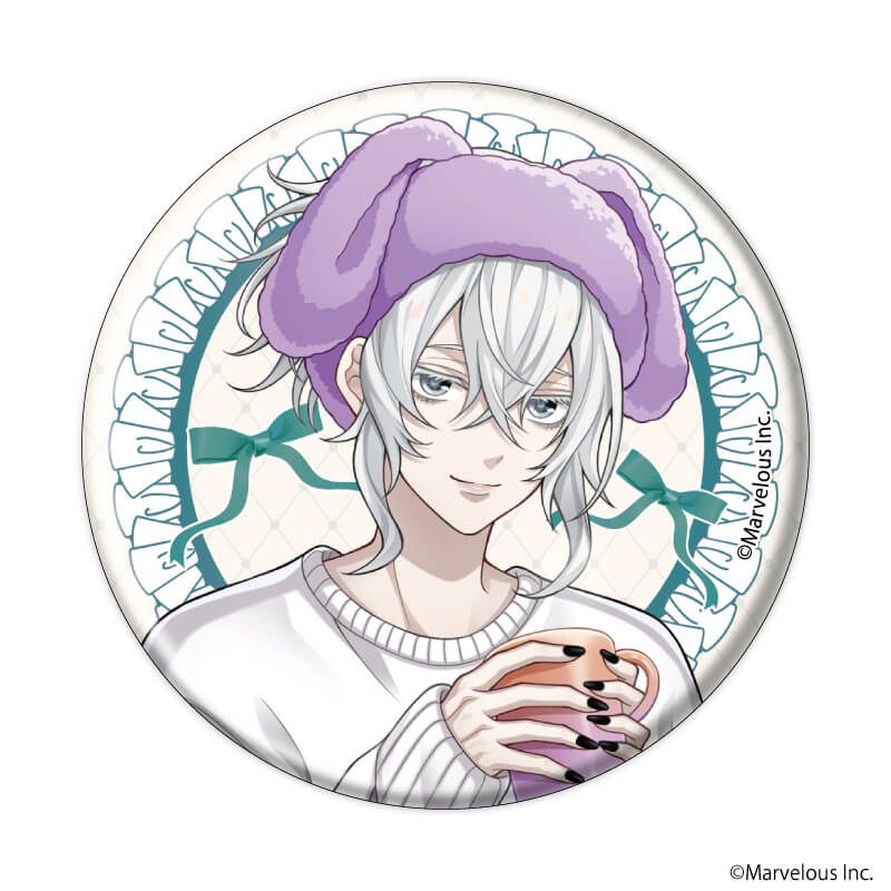 缶バッジ「千銃士:Rhodoknight」58/ルームウェアver. コンプリートセット(全8種)(描き下ろしイラスト)