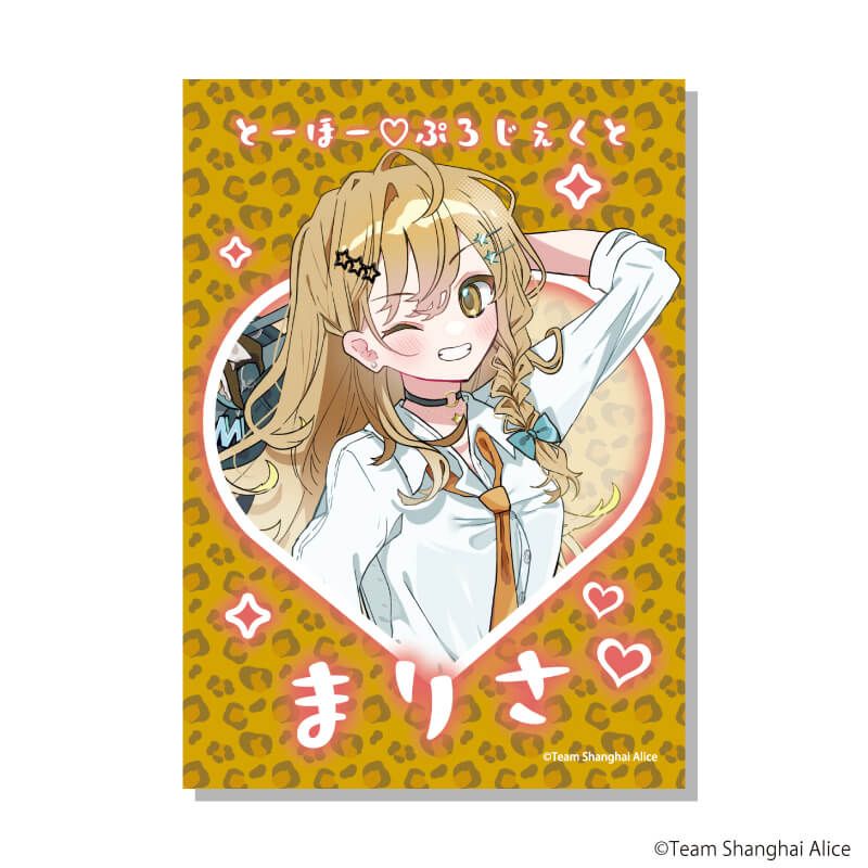 ミニフォト「東方Project」01/平成ギャルver. コンプリートセット(全6種)(描き起こしイラスト)