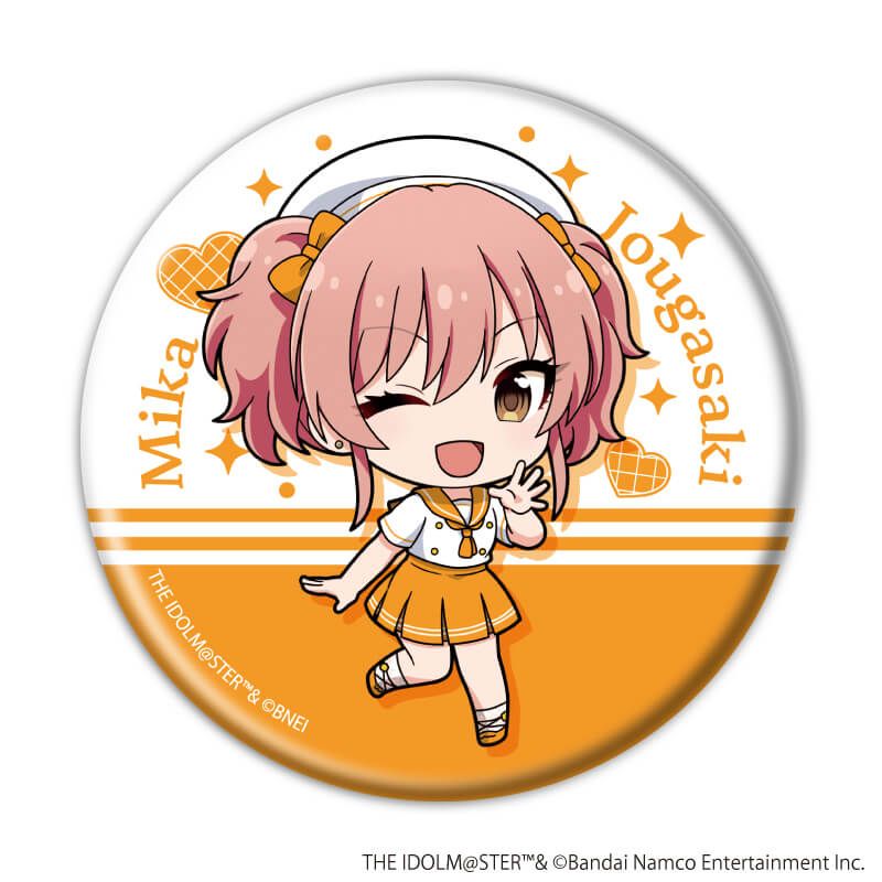 缶バッジ「アイドルマスター シンデレラガールズ」25/マリンセーラーver. コンプリートセット(全6種)(ミニキャライラスト)