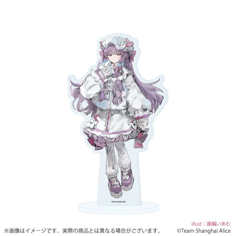 アクリルスタンド「東方Project」34/パチュリー・ノーレッジ 天使界隈ver.(描き起こしイラスト)