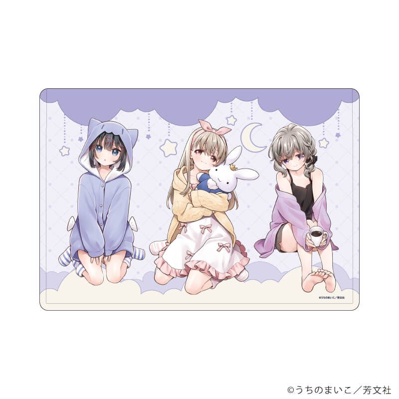 キャラクリアケース「スローループ」04/パジャマver.(描き下ろしイラスト)