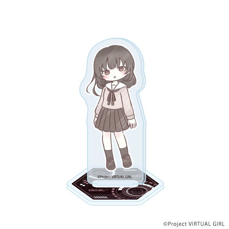 アクリルぷちスタンド「VIRTUAL GIRL @ WORLD'S END」01/コンプリートセット(全6種)(グラフアートイラスト)