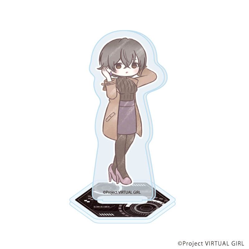 アクリルぷちスタンド「VIRTUAL GIRL @ WORLD'S END」01/コンプリートセット(全6種)(グラフアートイラスト)