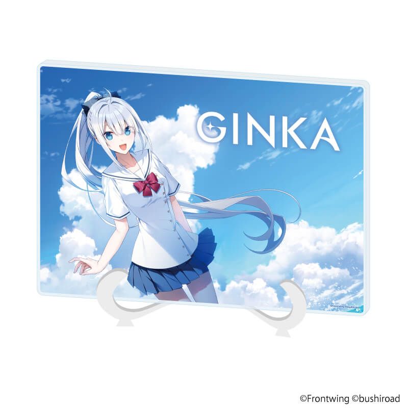 アクリルアートボード(A5サイズ)「GINKA」01/(公式イラスト)