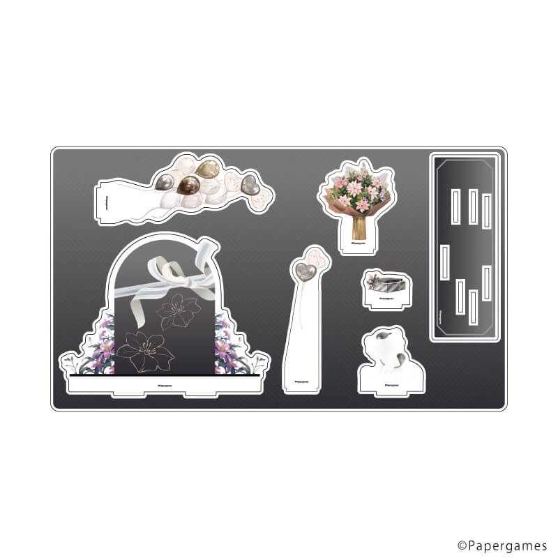 プレミアム アクリルジオラマプレート「恋とプロデューサー～EVOL×LOVE～」04/ショウ