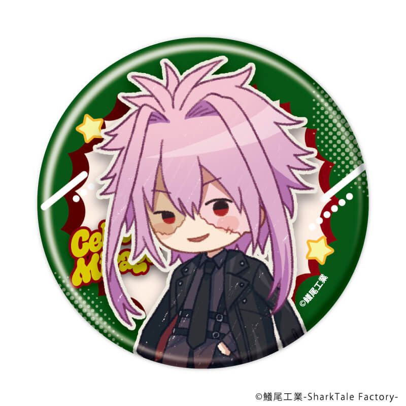 缶バッジ「細胞神曲」12/原宿系ファッションver. ブラインド(9種)(グラフアートイラスト)