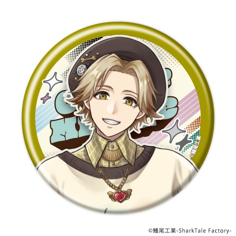 缶バッジ「細胞神曲」11/原宿系ファッションver. ブラインド(6種)(描き起こしイラスト)